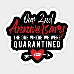 Anniversary from Quarantined Sticker